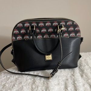Dooney and Bourke OSU zip satchel - good condition